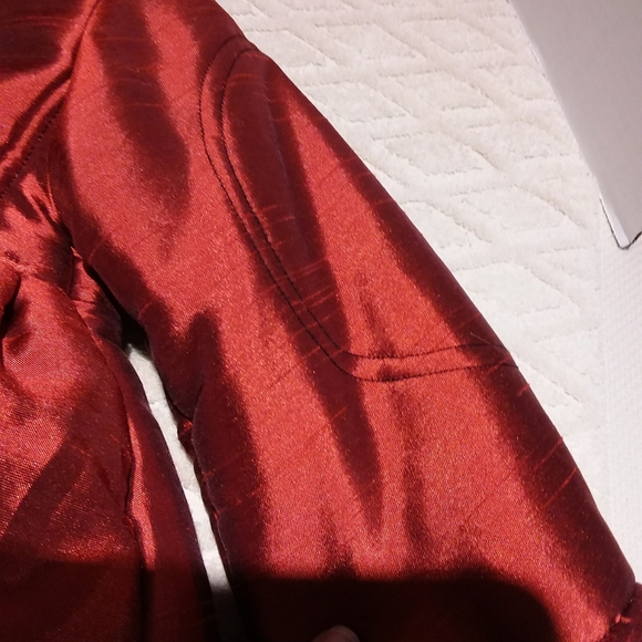 ⬇️vintage Gorgeous shiny dress coat-EUC - Picture 3 of 11